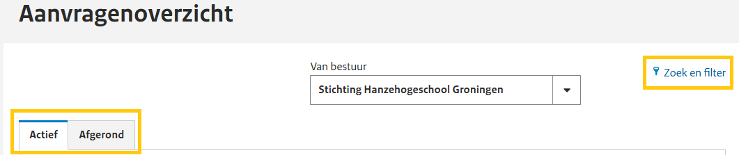 Aankondigingsformulier CDHO stap 9a