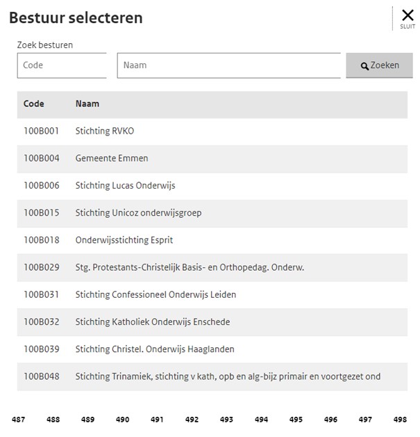 JPG Detailscherm Selecteer bestuur vanuit bestuur selecteren