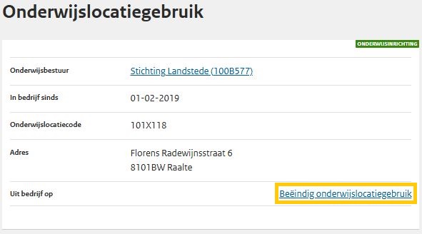 JPG Scherm beëindig onderwijslocatiegebruik MBO