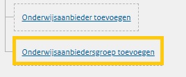 JPG Scherm onderwijsaanbiedersgroep toevoegen VO