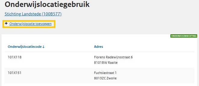 JPG Scherm onderwijslocatie toevoegen vanuit onderwijslocatiegebruik MBO