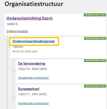 JPG Selecteer onderwijsaanbiedersgroep vanuit organisatiestructuur PO