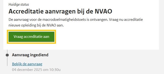 LEO vraag accreditatie aan