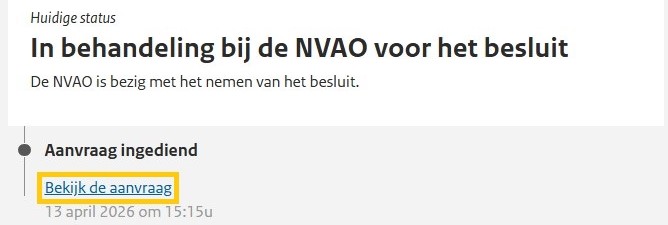 Stap 14.2 - NVAO verlenging studieduur Mathanja