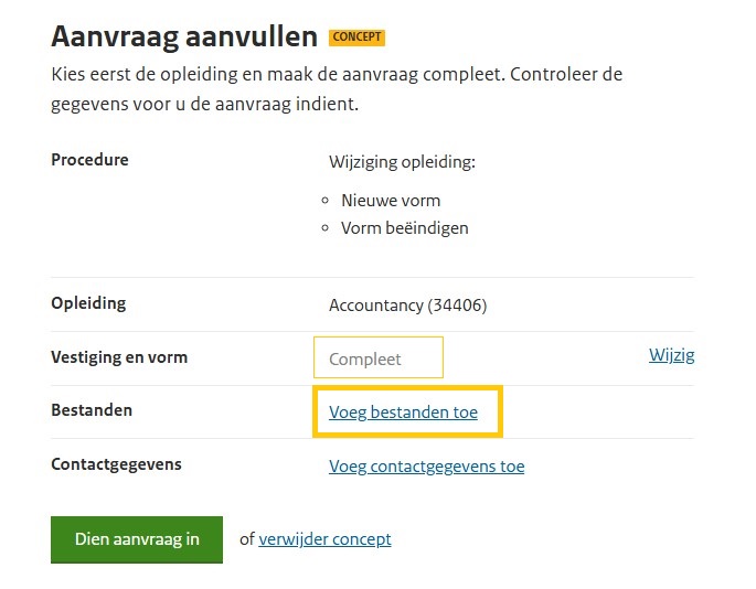 Stap 6 voeg bestanden toe 111